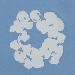Denim Tears Blue Cotton Wreath Sweatshorts
