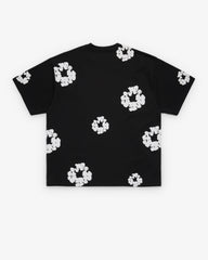 Denim Tears - Men's Cotton Wreath Tall Tee - (Black)