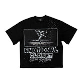 MIXED EMOTION Black “Scar” Tee