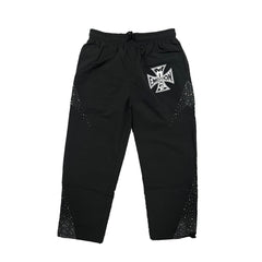 MIXED EMOTION Black ‘Classic’ Nylon Pants