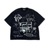 MIXED EMOTION Black “Chaos” Tee