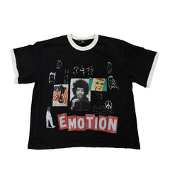 MIXED EMOTION Black “Static” Tee