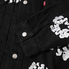 Denim Tears Black Denim Trucker Jacket