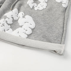 Denim Tears Grey Cotton Sweat Shorts