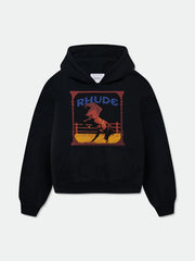 RHUDE美式复古字母印花连帽卫衣男女宽松休闲百搭情侣外套上衣潮 (12)
