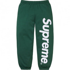 SUPREME Trendy SWEATPANTS Street Street Trendy Men's Loose Velvet Waist Pants Leg Tight Sports Pants Casual (7)