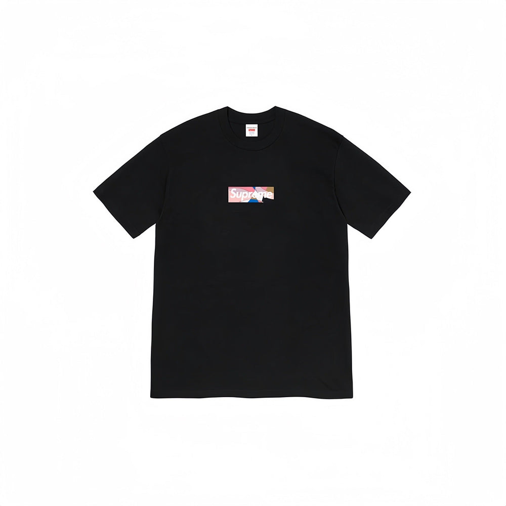 Heavy Cross border Trendy Supreme Letter Printed T-shirt BOX Round Neck Short Sleeve Men's and Women's Loose Casual T-shirt Men's and Women's (11)