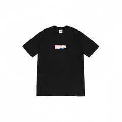 Heavy Cross border Trendy Supreme Letter Printed T-shirt BOX Round Neck Short Sleeve Men's and Women's Loose Casual T-shirt Men's and Women's (11)
