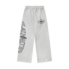 Corteiz Tracksuit American Street Style Fleece‑Lined Sweatpants