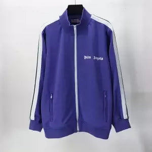 palm棕榈天使Angels侧边条纹情侣彩虹套装校园男女休闲厚棉长裤子 (24)
