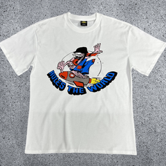CORTEIZ Devil's Island Short sleeved Cotton Round Neck Printed American Street Loose T-shirt 2024 Spring New INS Trendy Brand (65)