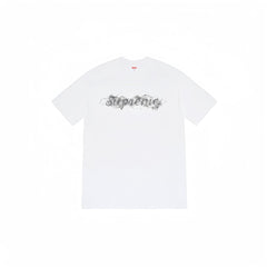 Heavy Cross border Trendy Supreme Letter Printed T-shirt BOX Round Neck Short Sleeve Men's and Women's Loose Casual T-shirt Men's and Women's (4)