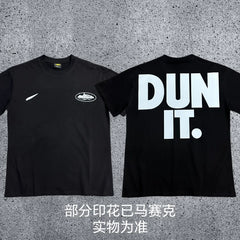 CORTEIZ Devil's Island Short sleeved Cotton Round Neck Printed American Street Loose T-shirt 2024 Spring New INS Trendy Brand (55)