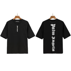 Correct version PALM short sleeved palm angel decapitated bear cartoon bear Angels butterfly print T-shirt men's and women's half sleeves (60)