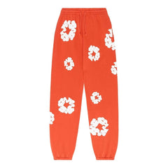 Denim Tears The Cotton Wreath Sweatpants 'Orange'