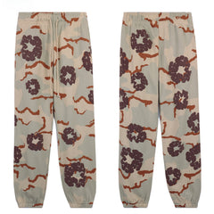 Denim Tears Vintage Desert Camo Dark Purple Floral Print Jogger Pants