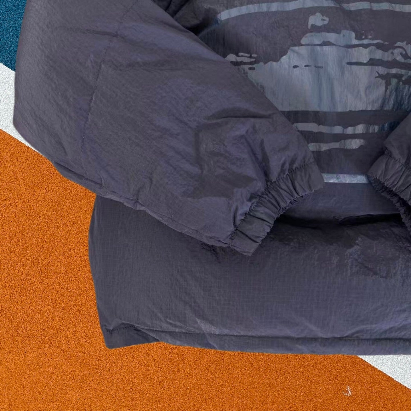 Corteiz Hooded Puffer Jacket Winter Streetwear Zip‑Up Quilted Down Coat
