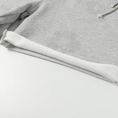 Denim Tears Light Gray Printed Short Sleeve T-Shirt & Drawstring Shorts