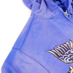 Vale Forever Vintage Eagle & Heart "14" Zip-Up Hoodie & Sweatpants Set - Blue