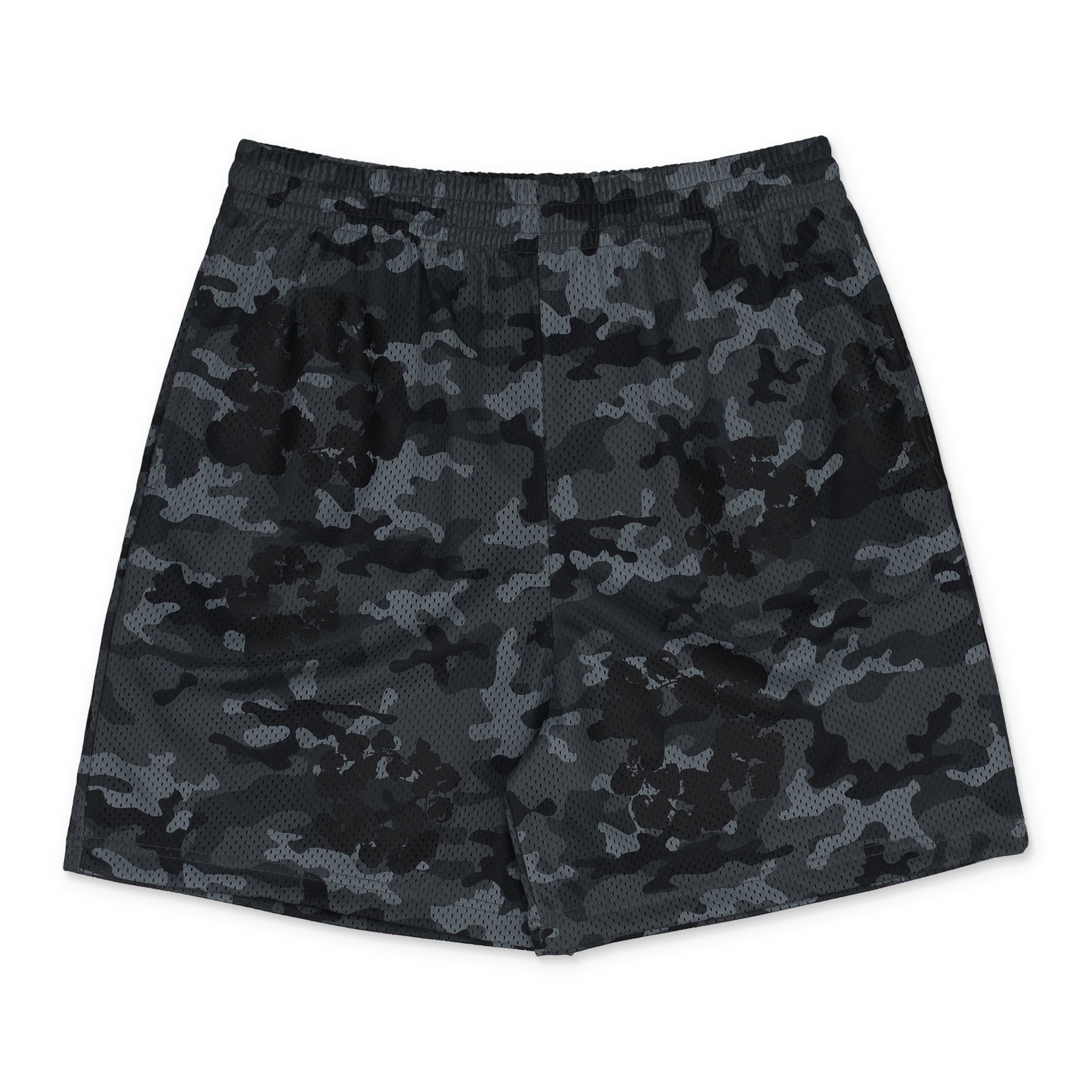 Denim Tears Black Wreath Camo Shorts