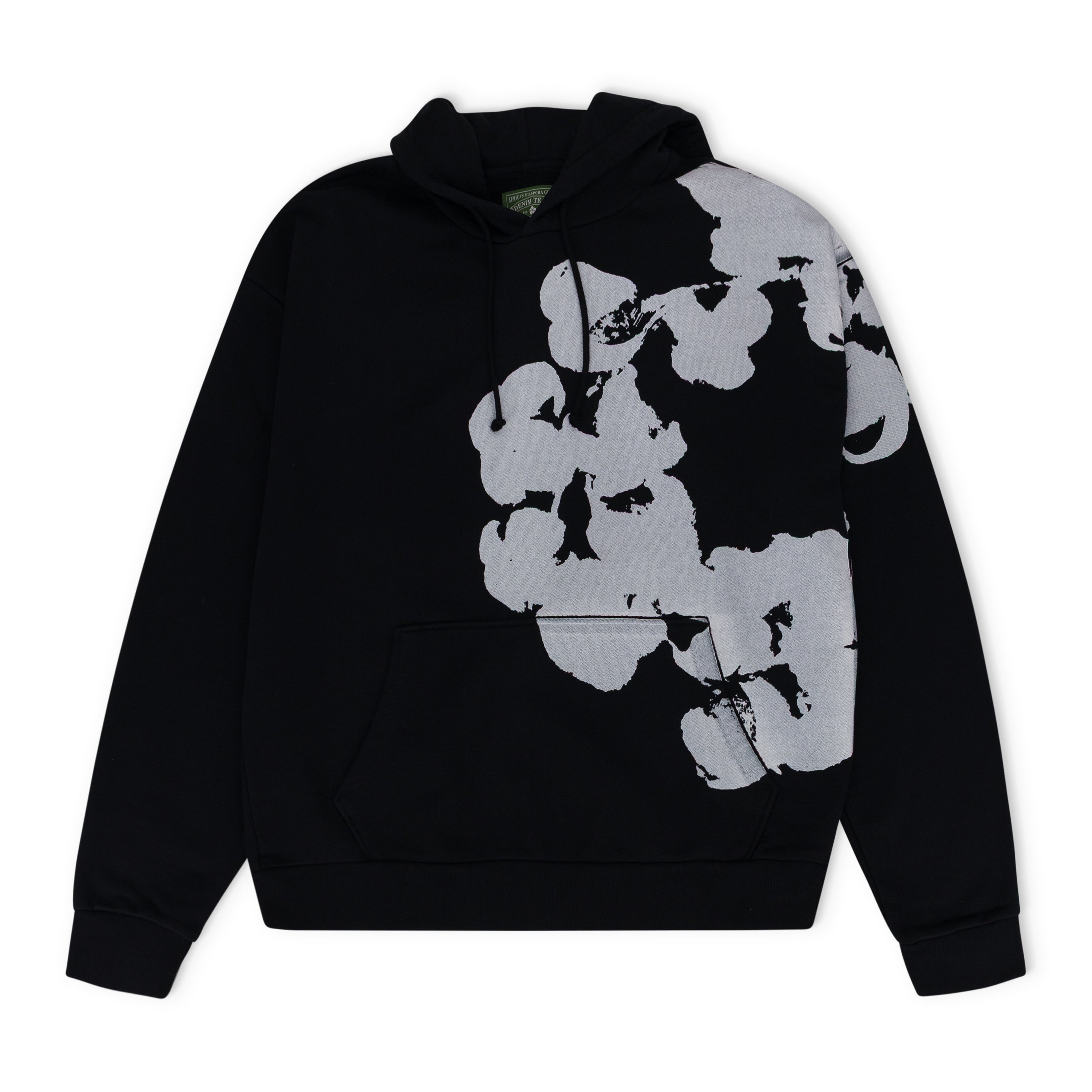 Denim Tears Black Core Jumbo Wreath Hoodie