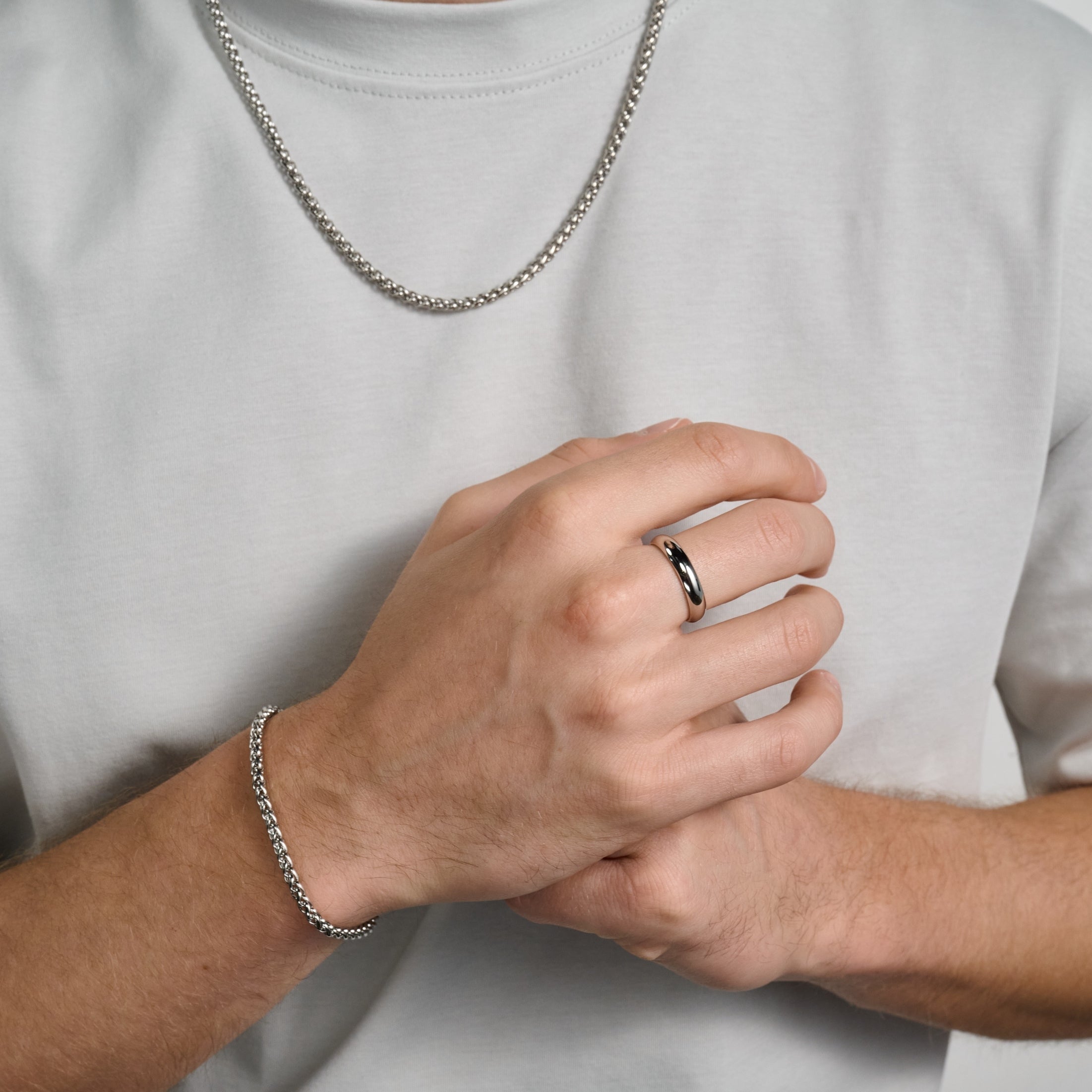 5mm Dome Wedding Band