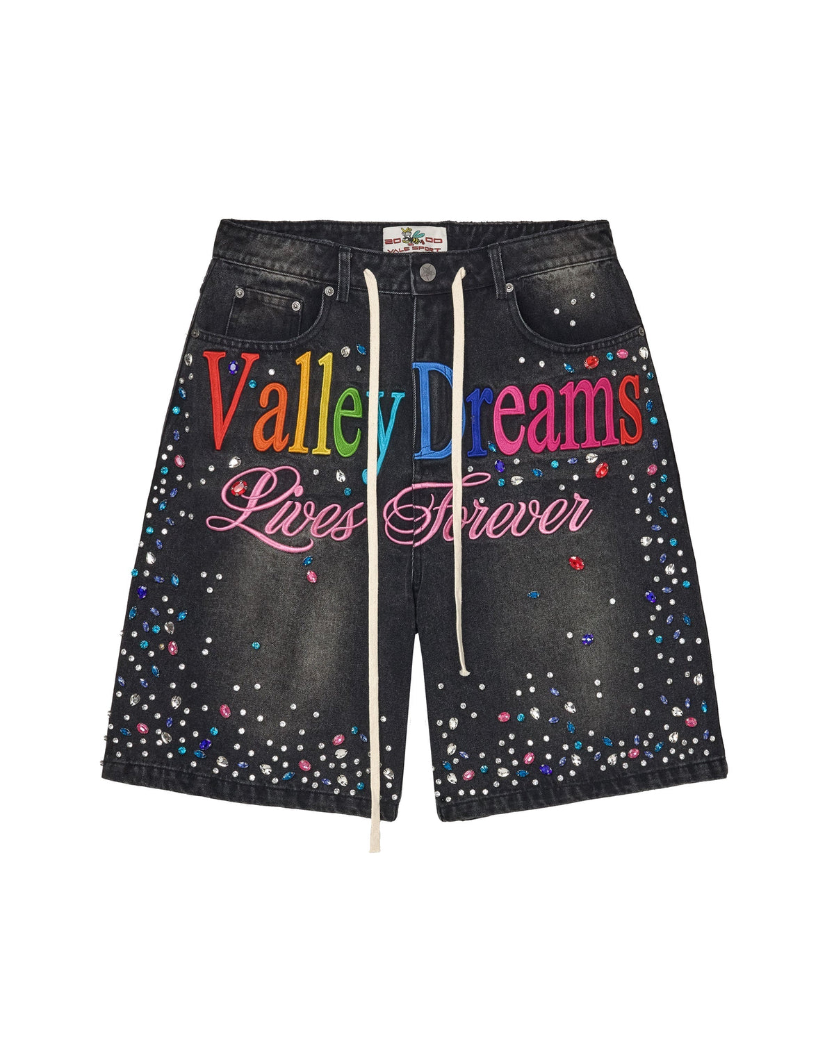 Vale Forever ICE CREAM JORTS [BLACK]
