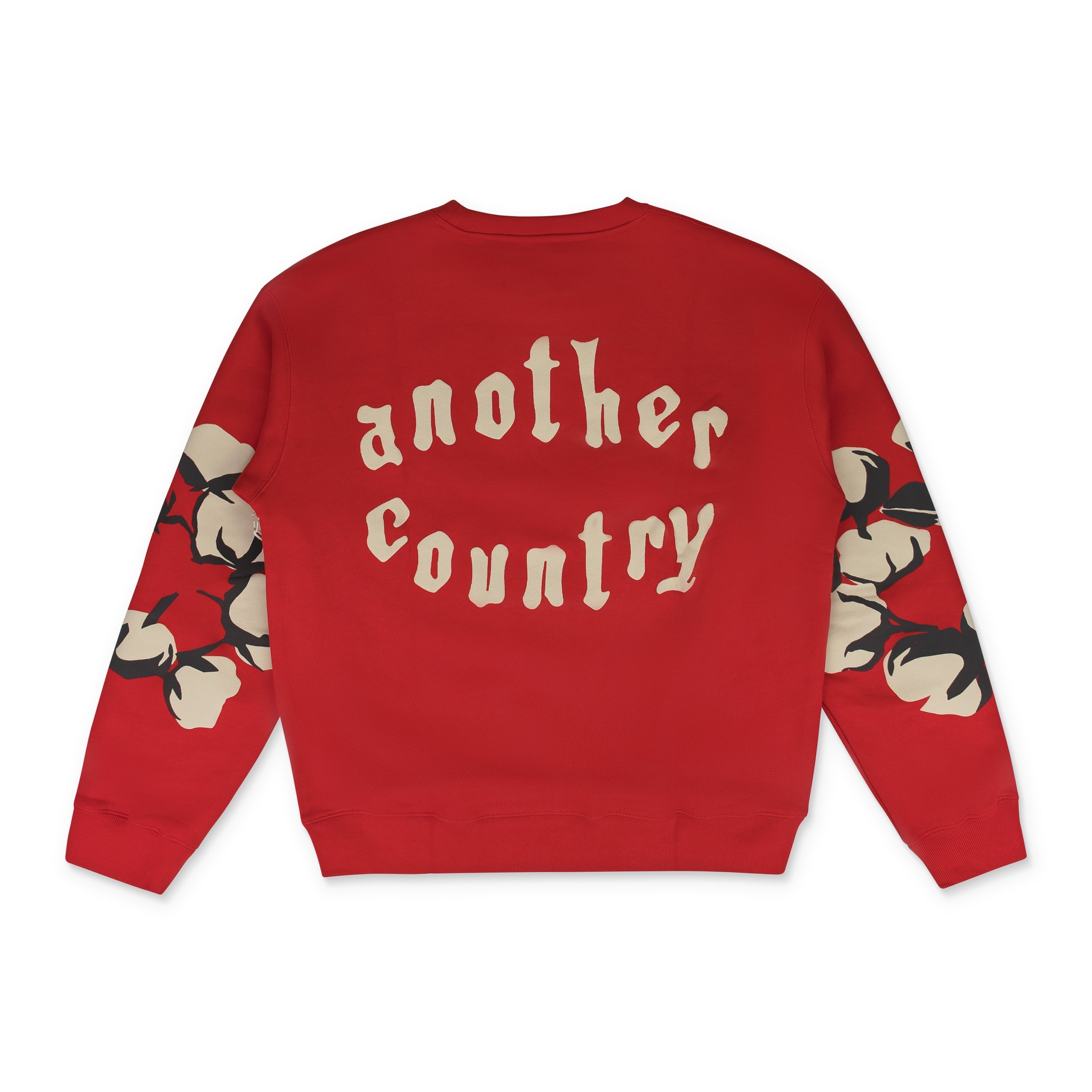 Denim Tears Red Cactus Wreath Crewneck