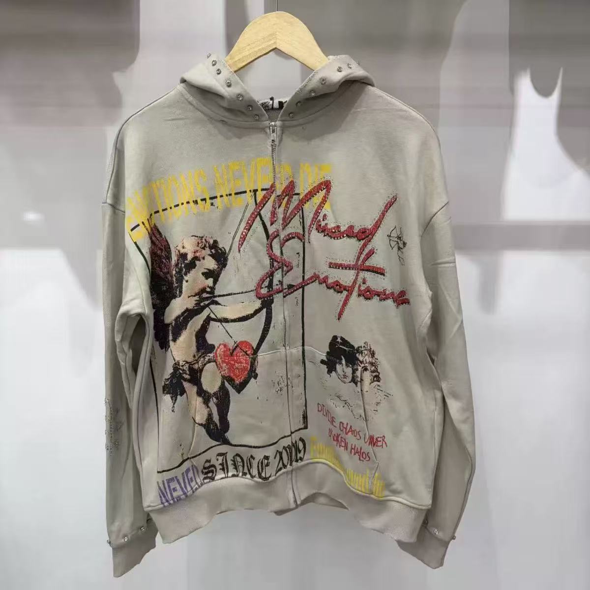 MIXED EMOTION “Broken Halo” Hoodie
