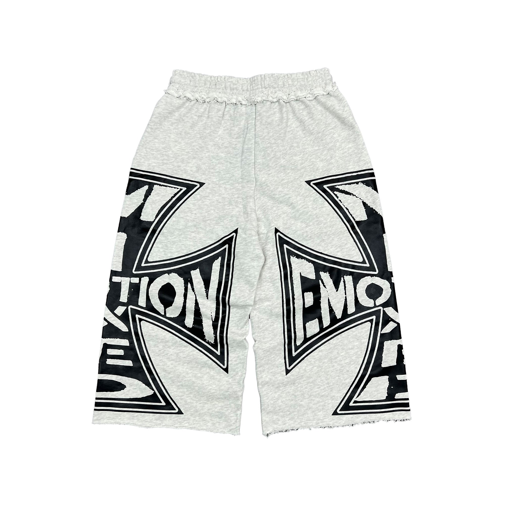 MIXED EMOTION Grey “Classic” 3/4 Shorts