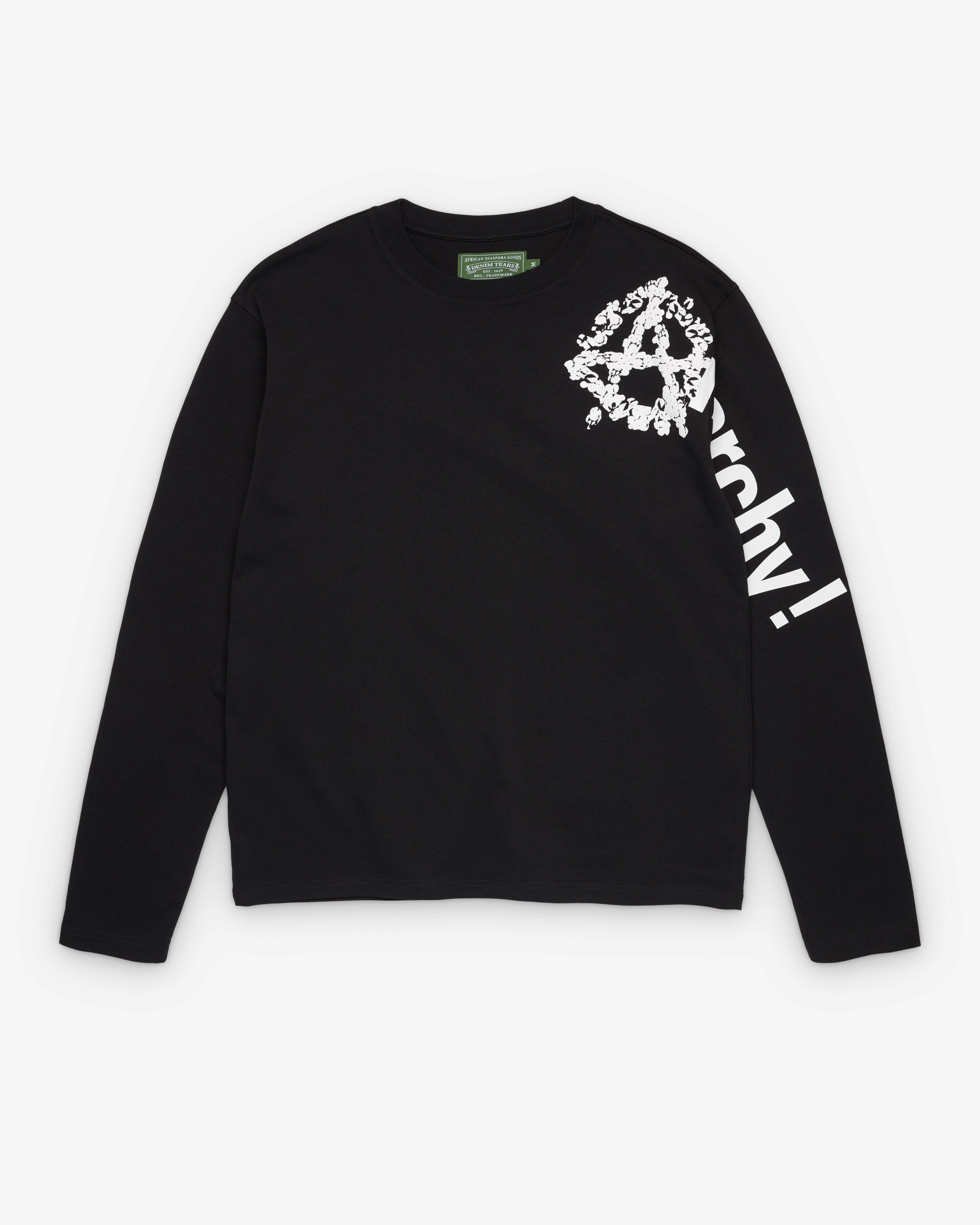 Denim Tears Anarchy Long Sleeve Tee - (Black)