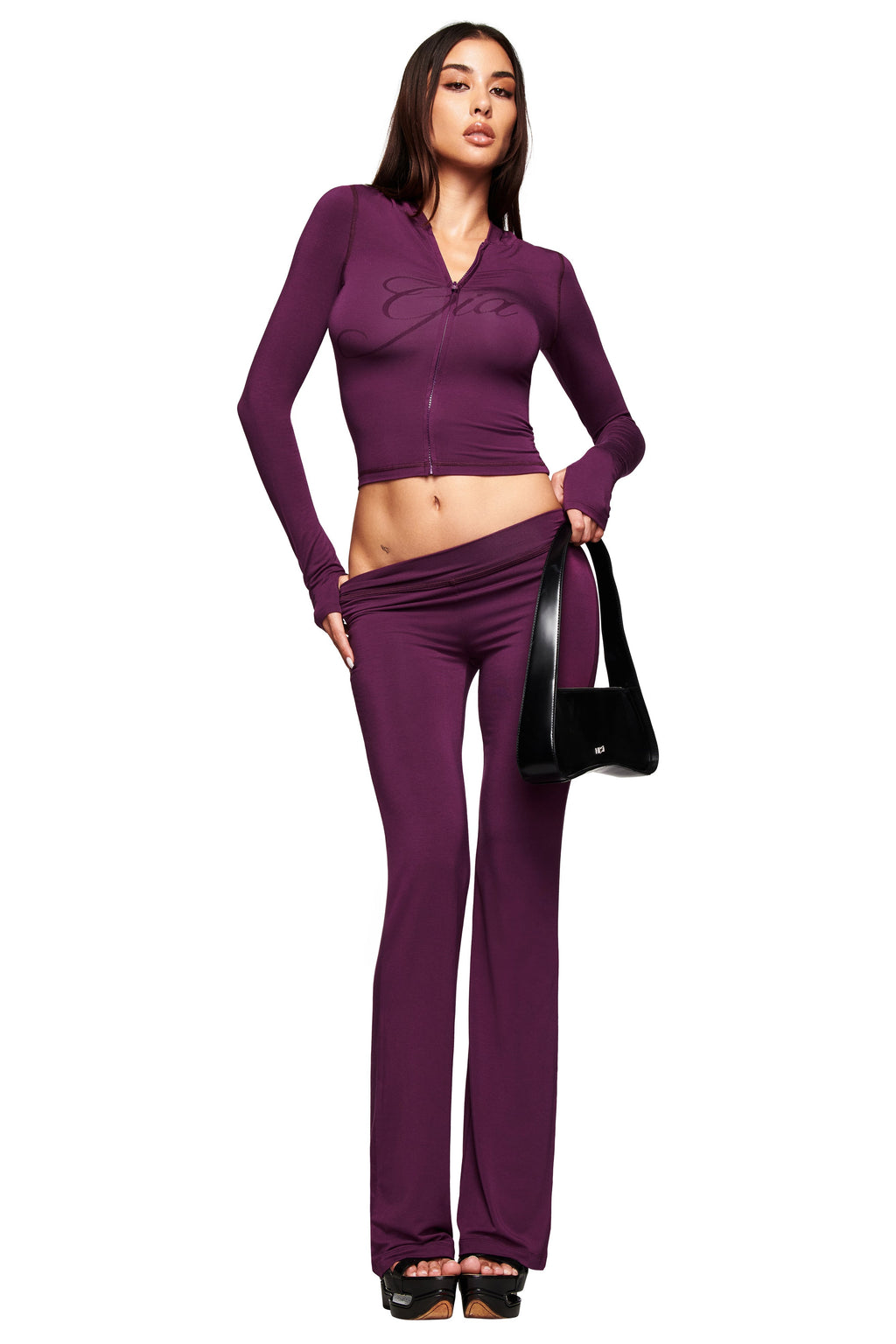 BLARE HOODIE - PLUM