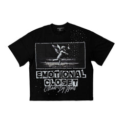 MIXED EMOTION Black “Scar” Tee