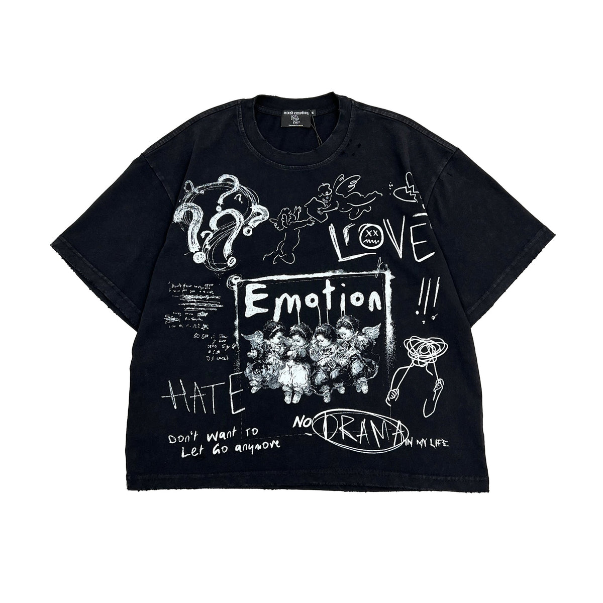 MIXED EMOTION Black “Chaos” Tee