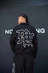 MIXED EMOTION  Rhinestone Nylon Jacket