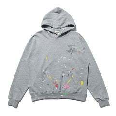 European and American high street hooded sweatshirt made of pure cotton, loose fitting, suitable for both men and women in autumn casual fashion, GALLERY DEPT style (2)