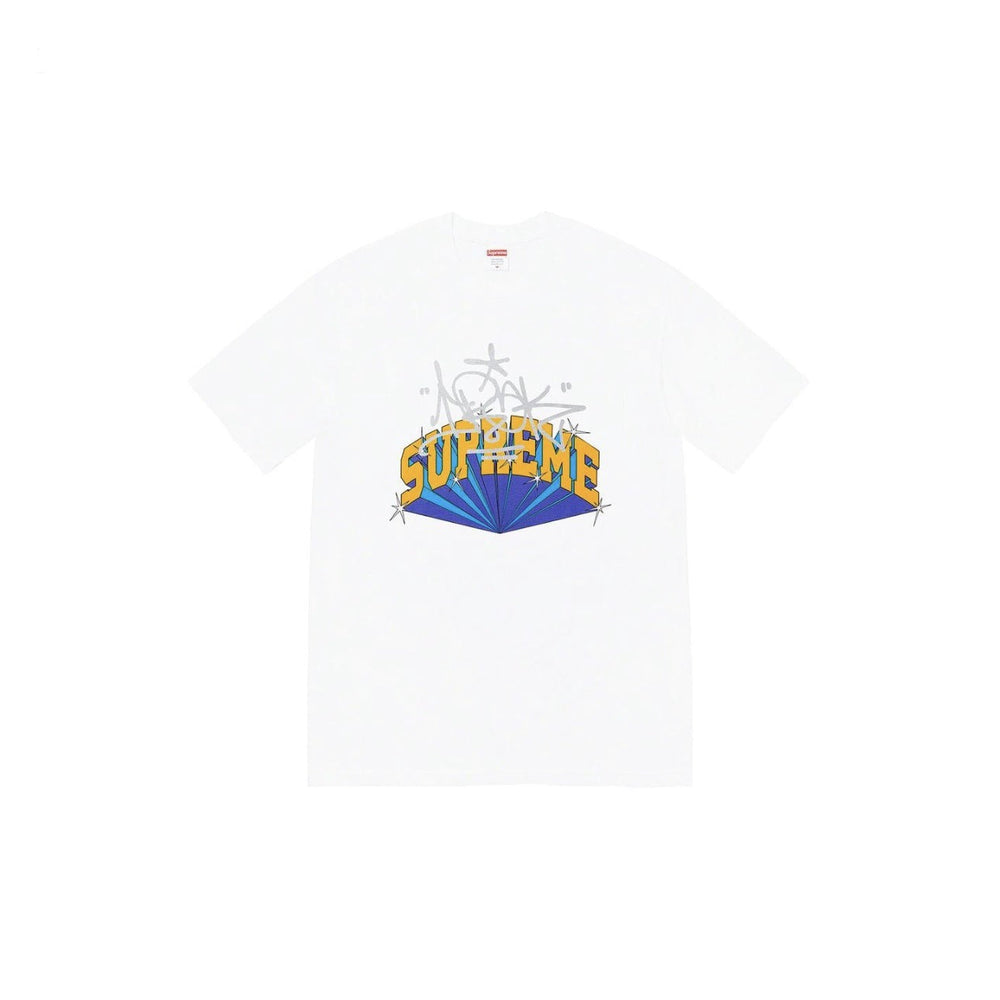 Heavy Cross border Trendy Supreme Letter Printed T-shirt BOX Round Neck Short Sleeve Men's and Women's Loose Casual T-shirt Men's and Women's (23)