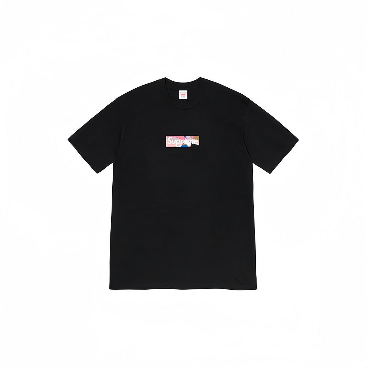 Heavy Cross border Trendy Supreme Letter Printed T-shirt BOX Round Neck Short Sleeve Men's and Women's Loose Casual T-shirt Men's and Women's (11)