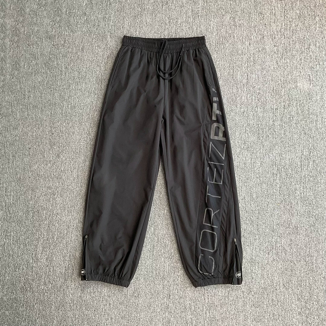 Corteiz Side Big Logo Nylon Track Pants Multi‑Colors
