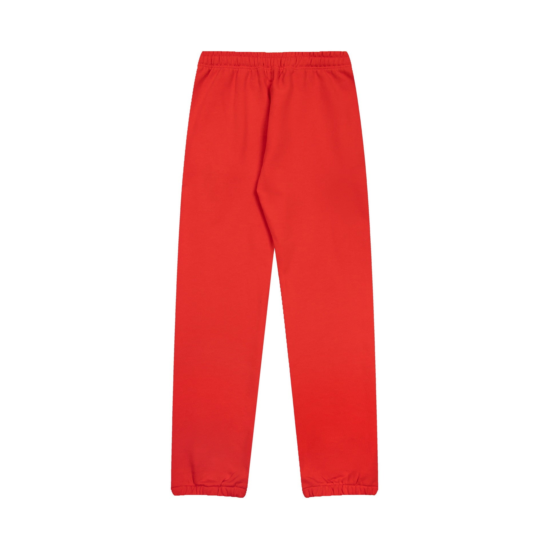 Denim Tears Bright Red Skull Print Cuffed Sweatpants
