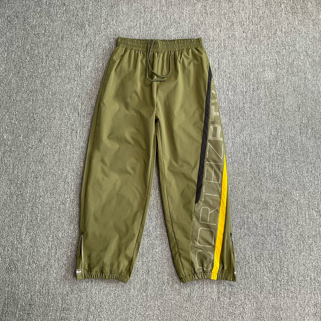 Corteiz Side Big Logo Nylon Track Pants Multi‑Colors