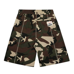 Corteiz shorts American high street fashion brand summer sports and leisure embroidered letter camouflage five quarter shorts for men