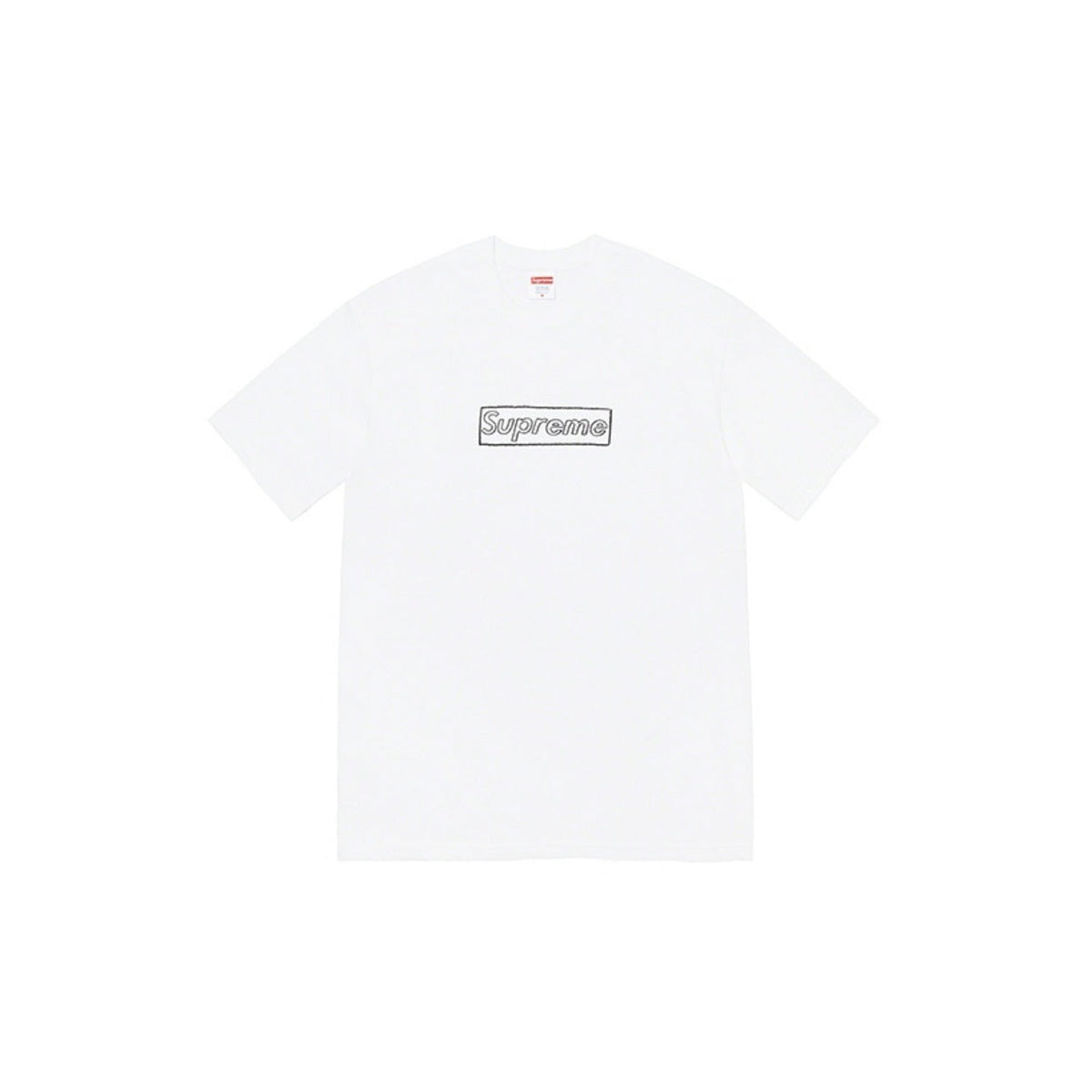 Heavy Cross border Trendy Supreme Letter Printed T-shirt BOX Round Neck Short Sleeve Men's and Women's Loose Casual T-shirt Men's and Women's (18)