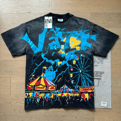 Valley Fest Carnival Graphic T-Shirt Washed Black
