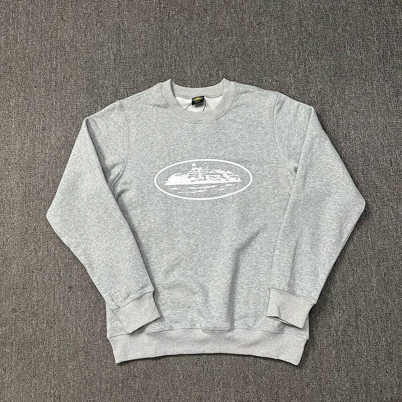 Corteiz Oval Logo Crewneck Sweatshirt Multi‑Colors