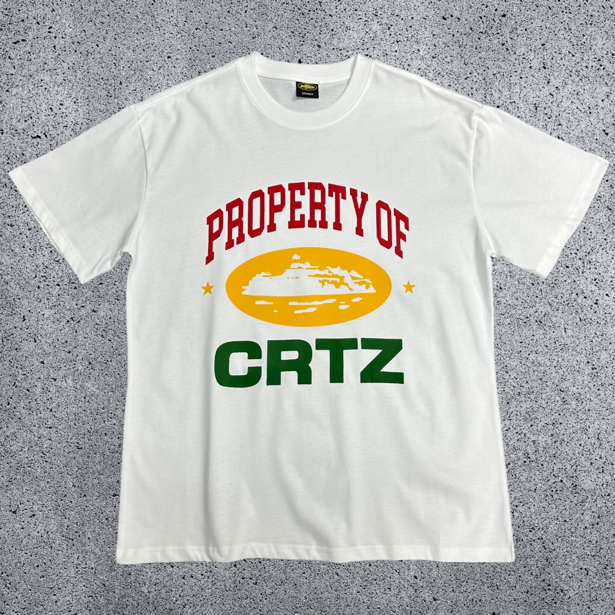 CORTEIZ Devil's Island Short sleeved Cotton Round Neck Printed American Street Loose T-shirt 2024 Spring New INS Trendy Brand (52)