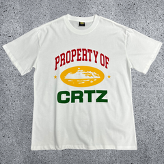 CORTEIZ Devil's Island Short sleeved Cotton Round Neck Printed American Street Loose T-shirt 2024 Spring New INS Trendy Brand (52)