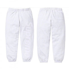 SUPREME Trendy SWEATPANTS Street Street Trendy Men's Loose Velvet Waist Pants Leg Tight Sports Pants Casual (11)
