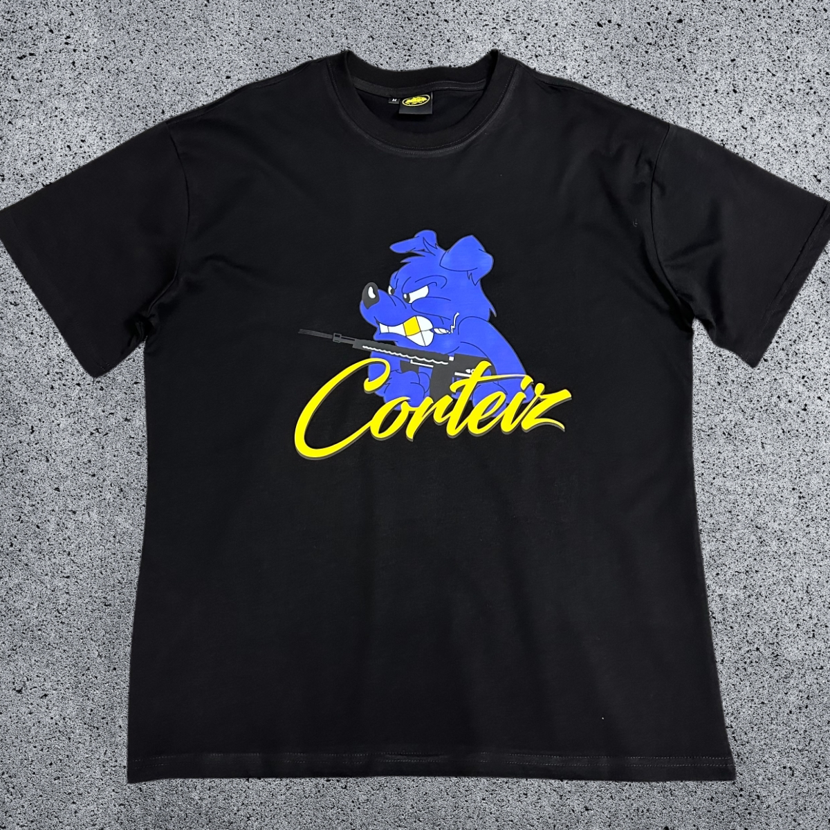 CORTEIZ Devil's Island Short sleeved Cotton Round Neck Printed American Street Loose T-shirt 2024 Spring New INS Trendy Brand (82)