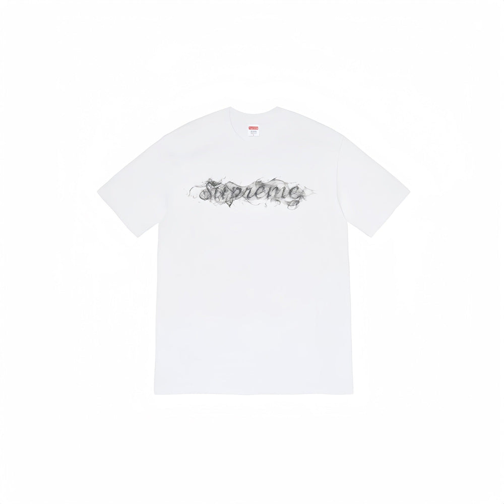 Heavy Cross border Trendy Supreme Letter Printed T-shirt BOX Round Neck Short Sleeve Men's and Women's Loose Casual T-shirt Men's and Women's (4)